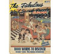 The Fabulous Word Search Puzzle 1960s , Large Print for Adults, Seniors, Hours of Fun:: Golden Ange Collection, with more than 1000 words, for Mom, Grandma, or Grandfather