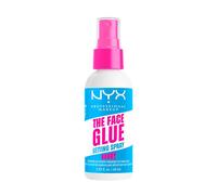 NYX Professional Makeup Spray Fijador de Maquillaje, Larga Duración 24H, Waterproof, No Transfiere, Para Todo Tipo de Pieles, The Face Glue, 60ml