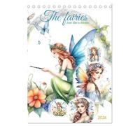 The fairies (Desk Calendar 2026 DIN A5 portrait), CALVENDO 12 Month DeskCalendar: Let the presence of fairies brighten up your surroundings and inspire you in your everyday life.