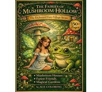 The Fairies of Mushroom Hollow: The Enchanted Fairy Villiage: Color Mushroom Houses, Forest Friends, and Magical Gardens (THE ENCHANTED FAIRY VILLAGE SERIES OF THE FAIRYLANDS)