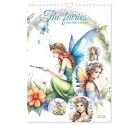The fairies (Wall Calendar 2026 DIN A4 portrait), CALVENDO 12 Month Wall Calendar: Let the presence of fairies brighten up your surroundings and inspire you in your everyday life.
