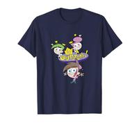 The Fairly OddParents Cosmo Wanda And Timmy Title Logo Camiseta