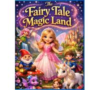 The Fairy Tale Magic Land: fairy coloring book for kids, unicorn coloring book, princess coloring book, kids coloring book age 3-5, magical coloring ... coloring pages (Happy Kingdom Kids Series)