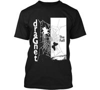 The Fall Dragnet Post Punk Rock Band Album Music Logo Unisex 100% Cotton Short-Sleeve T-Shirts Black XXXL