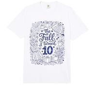The Fall I Turned 10 Estética Cumpleaños de otoño Comfort Colors Adult Heavyweight T-Shirt