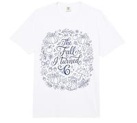 The Fall I Turned 6, Lindo cumpleaños otoñal Comfort Colors Adult Heavyweight T-Shirt