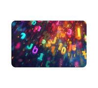 The Falling Numbers And Letterssobrenatural Symbols Black Printing - Toalla de playa de terciopelo de secado rápido de piel de melocotón de gran tamaño de 130 x 79 cm para adultos, toalla súper