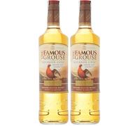 The Famous Grouse Finest Bourbon Cask Whisky Blended Escocés 70cl (Paquete de 2)
