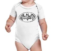 the Fan Tee Body de Bebe Comic Murcielago El Caballero Oscuro 117 9 Meses