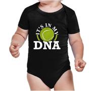 the Fan Tee Body de Bebe Deportes Tennis Regalo Divertido Tenista, Padelista, Deportistas, Pádel 007 6 Meses
