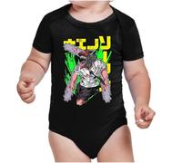 the Fan Tee Body de Bebe Dibujos Animados Chainsaw Man Anime Gore Denji, Sangre, Dientes de Acero, Pochita, Makima, AKI Hayakawa 004 9 Meses