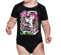the Fan Tee Body de Bebe Dibujos Animados Demon Cazadores de Demonios, técnicas de respiración, Silencio del Agua, Danza del Dios del Fuego 030 3 Meses