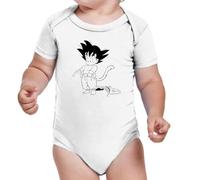 the Fan Tee Body de Bebe Dibujos Animados Dragon Bola Ball Anime Manga 560 6 Meses