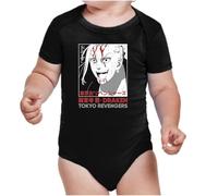 the Fan Tee Body de Bebe Dibujos Animados Tokio Anime japonés - Banda Callejera y Líder del Rubio, Mikey, Gang 007 18 Meses
