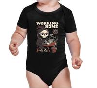 the Fan Tee Body de Bebe Divertidas Divertidas diversión,Humor y Estilo Trabajando en casa 406 3 Meses
