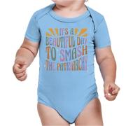 the Fan Tee Body de Bebe Educacion Feminismo Regalo, Fuerza, La Igualdad De Genero, Feminista, Empoderada 010 6 Meses