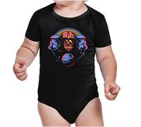 the Fan Tee Body de NIÑO SW Star Galaxia Guerra Wars Vader Dark Solo Fuerza 360 3Meses