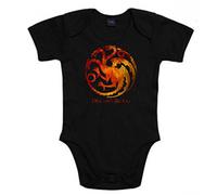 the Fan Tee Body de NIÑOS Juego de Tronos Tyrion Daenerys Dragon Cuervo 6Meses