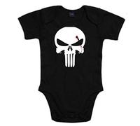 the Fan Tee Body de NIÑOS Punisher Justiciero Castigador 6Meses