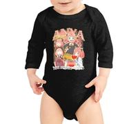 the Fan Tee Body Manga Larga de Bebe Dibujos Animados Family El Espía Legendario, La Esposa, La Hija Telépata, El Perro Bond 014 3 Meses