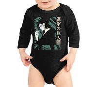 the Fan Tee Body Manga Larga de Bebe Dibujos Animados Titan Titan 026 6 Meses