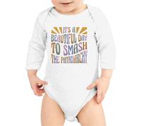 the Fan Tee Body Manga Larga de Bebe Educacion Feminismo Regalo, Fuerza, La Igualdad De Genero, Feminista, Empoderada 010 3 Meses