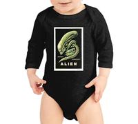 the Fan Tee Body Manga Larga de Bebe Peliculas Alien Horror en el Espacio Profundo 033 3 Meses