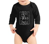 the Fan Tee Body Manga Larga de Bebe Videojuegos Gamer Modo Gamer Activado 104 6 Meses