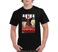 the Fan Tee Camiseta de Adulto de Hombre Dibujos Animados Akira Animación Japonesa, Poderes Mentales, Rebelión Juvenil 002 4XL