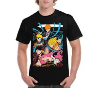 the Fan Tee Camiseta de Adulto de Hombre Dibujos Animados Anime Divertido Universo, Vibras de Manga, Mundo Otaku, Japan Fan Kanji, GENERACION DE LOS 90 009 5XL