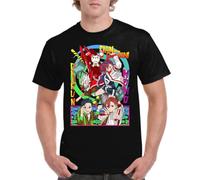 the Fan Tee Camiseta de Adulto de Hombre Dibujos Animados Danda Lo Espiritual, Lo Científico, Alienígena, Extraterrestres, Fantasmas 004 L