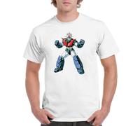the Fan Tee Camiseta de Adulto de Hombre Dibujos Animados Mazinger Z Manga Retro 80 Puños Fuera Mech Z 028 116 S