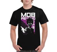 the Fan Tee Camiseta de Adulto de Hombre Dibujos Animados Mob Psycho El Psíquico Invisible, Telequinesis, Exorcismos, Kageyama 004 L
