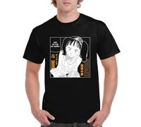 the Fan Tee Camiseta de Adulto de Hombre Dibujos Animados Pecados Capitales La Avaricia,Rey de Las Hadas,Gigante El Orgullo, Misterioso y Emocionalmente,Hechicera 002 L