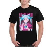 the Fan Tee Camiseta de Adulto de Hombre Dibujos Animados Sailor Moon El Poder de La Luna, Jupter, Marte, Venus,Retro 004 3XL