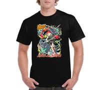 the Fan Tee Camiseta de Adulto de Hombre Dibujos Animados Shaman Chamanes King, Espíritus, Torneo, Rey Chamán 002 XXL