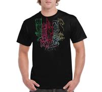 the Fan Tee Camiseta de Adulto de Hombre Dibujos Animados Zodiaco Caballeros de Atenea 113 XL