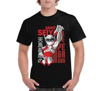 the Fan Tee Camiseta de Adulto de Hombre Dibujos Animados Zodiaco Caballeros de Atenea 145 XXL