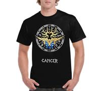 the Fan Tee Camiseta de Adulto de Hombre Dibujos Animados Zodiaco Caballeros de Atenea Armadura De Cancer 124 M