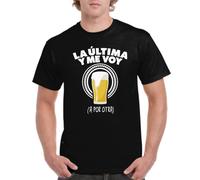 the Fan Tee Camiseta de Adulto de Hombre Divertidas Cerveza Regalo Divertido, Bebida, Amarga, Birra, Suave o Dulce Caña, Chela, 023 XXL