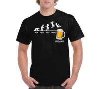the Fan Tee Camiseta de Adulto de Hombre Divertidas Cerveza Regalo Divertido, Bebida, Amarga, Birra, Suave o Dulce Caña, Chela, 025 L