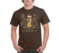 the Fan Tee Camiseta de Adulto de Hombre Divertidas Cerveza Regalo Divertido, Bebida, Amarga, Birra, Suave o Dulce Caña, Chela, 008 XL