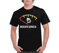 the Fan Tee Camiseta de Adulto de Hombre Divertidas Cerveza Regalo Divertido, Bebida, Amarga, Birra, Suave o Dulce Caña, Chela, Necesito Una Cerveza 001 L