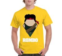 the Fan Tee Camiseta de Adulto de Hombre Divertidas Divertidas diversión,Humor y Estilo hexágono Rambo 449 XXL
