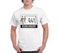 the Fan Tee Camiseta de Adulto de Hombre Educacion Fisica Ciencias, Átomo, Movimiento, Fuerza, Tiempo, Espacio, Energía y Masa. 003 L