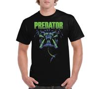 the Fan Tee Camiseta de Adulto de Hombre Peliculas Predator Depredador, Alienígena, Alíen, Extraterrestre, Yautja 003 3XL