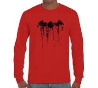 the Fan Tee Camiseta de Adulto de Manga Larga de Hombre Comic Murcielago El Caballero Oscuro 118 3XL