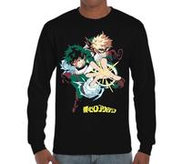 the Fan Tee Camiseta de Adulto de Manga Larga de Hombre Dibujos Animados My Hero Academia Deku Plus Ultra Boku no Hero 026 L