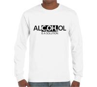 the Fan Tee Camiseta de Adulto de Manga Larga de Hombre Divertidas Cerveza Regalo Divertido, Bebida, Amarga, Birra, Suave o Dulce Caña, Chela, 024 XXL