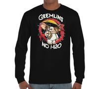 the Fan Tee Camiseta de Adulto de Manga Larga de Hombre Peliculas Gremlins Gizmo 016 L